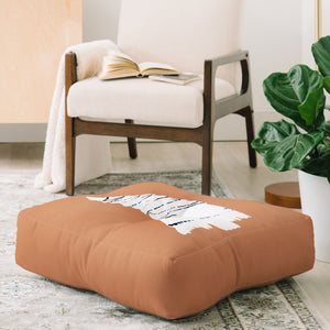"Ole Cozy Tree" Floor Pouf Pillow Square (DS)