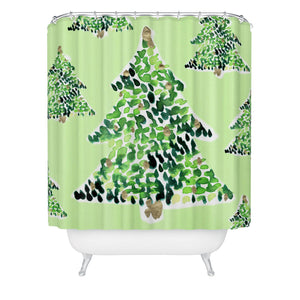 "Ole Smells Like Christmas" Shower Curtain (DS)