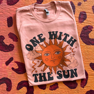 One With The Sun Celestial Graphic Tee (made to order) LC