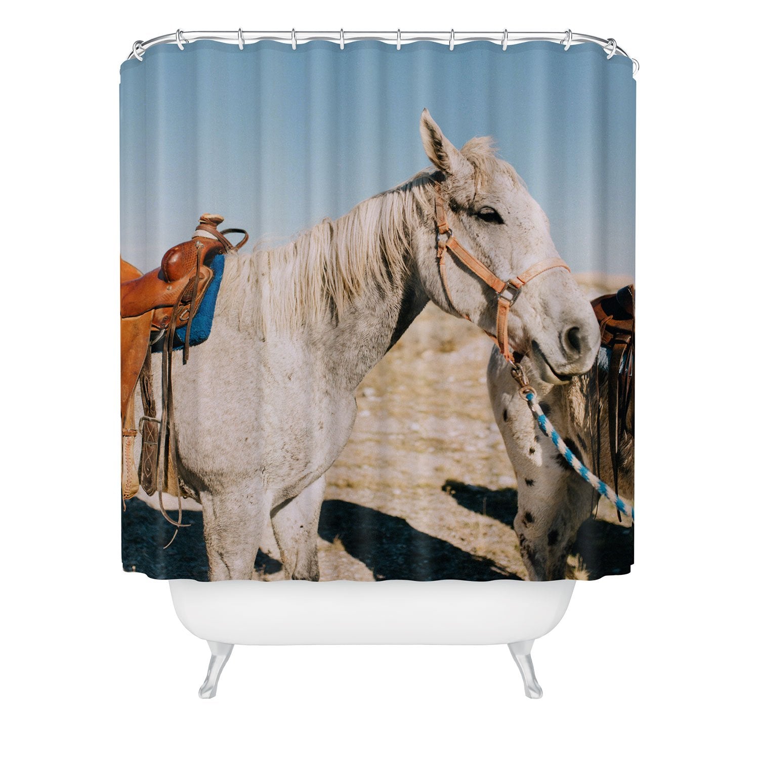 "Ole Horse With No Name" Shower Curtain (DS)