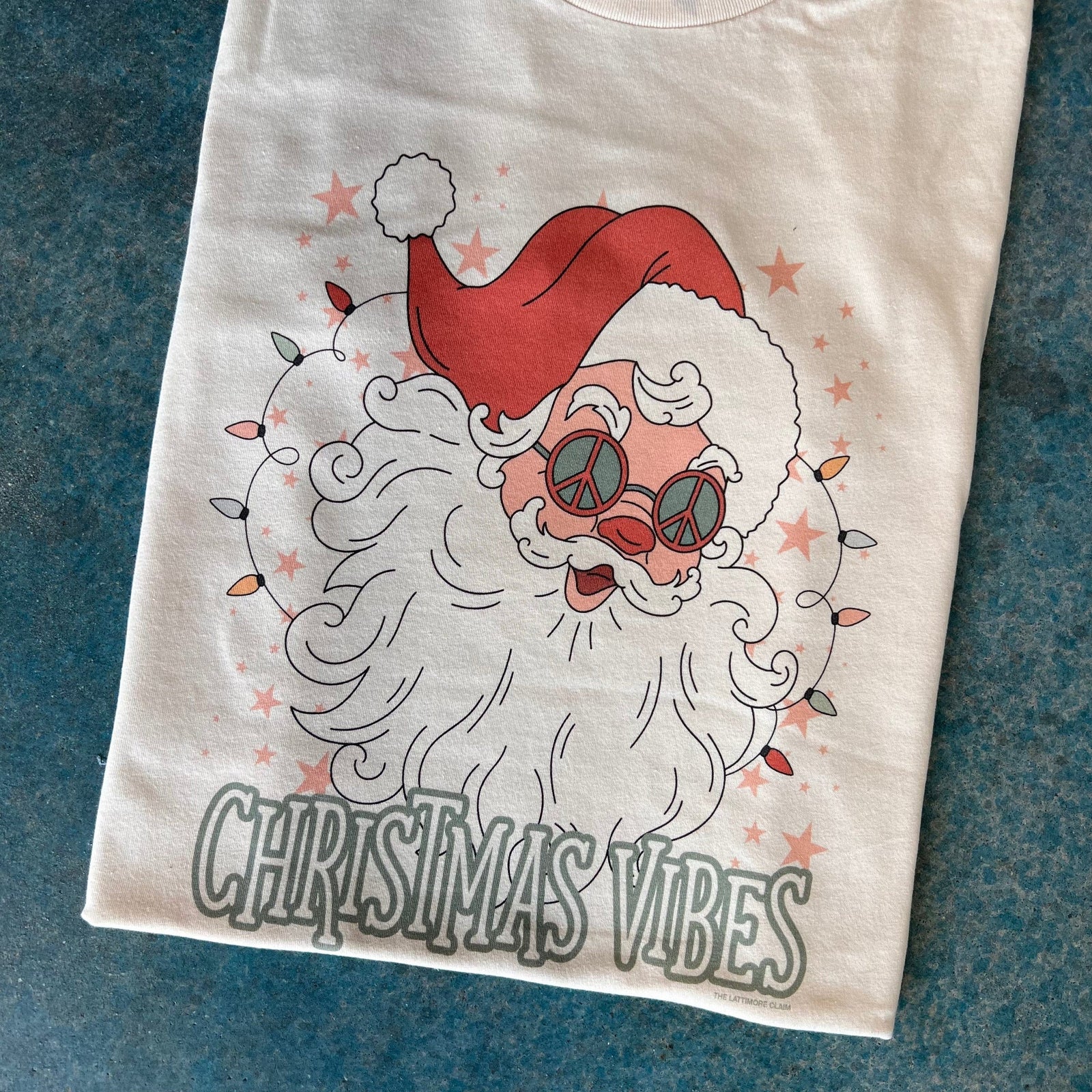 Christmas Vibes Graphic Tee (made 2 order) LC