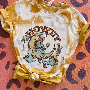 Cosmic Howdy Graphic Tee (made 2 order) LC