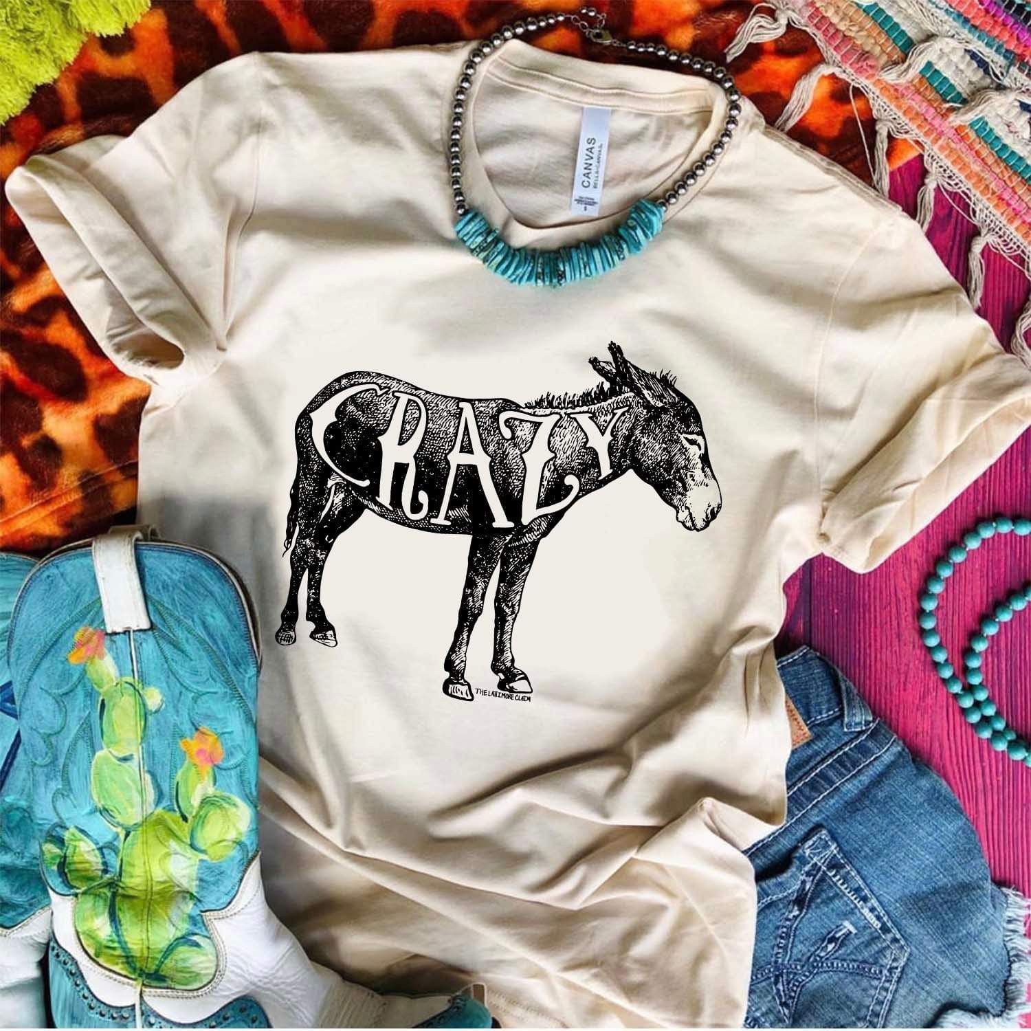 Crazy Ass Graphic Tee (made 2 order)