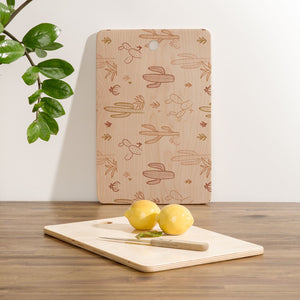 "Ole Cactus Scribble" Cutting Boards (DS)