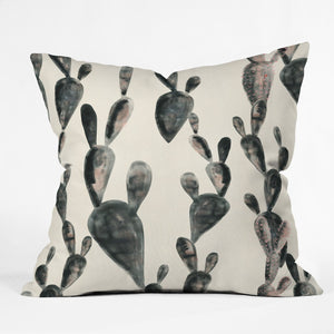 "Ole Midnight Cacti" Indoor / Outdoor Throw Pillows (DS)