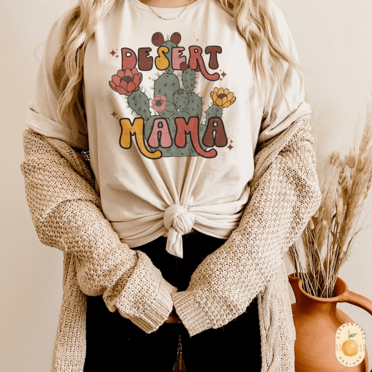 Desert Mama Graphic Tee (made 2 order) LC