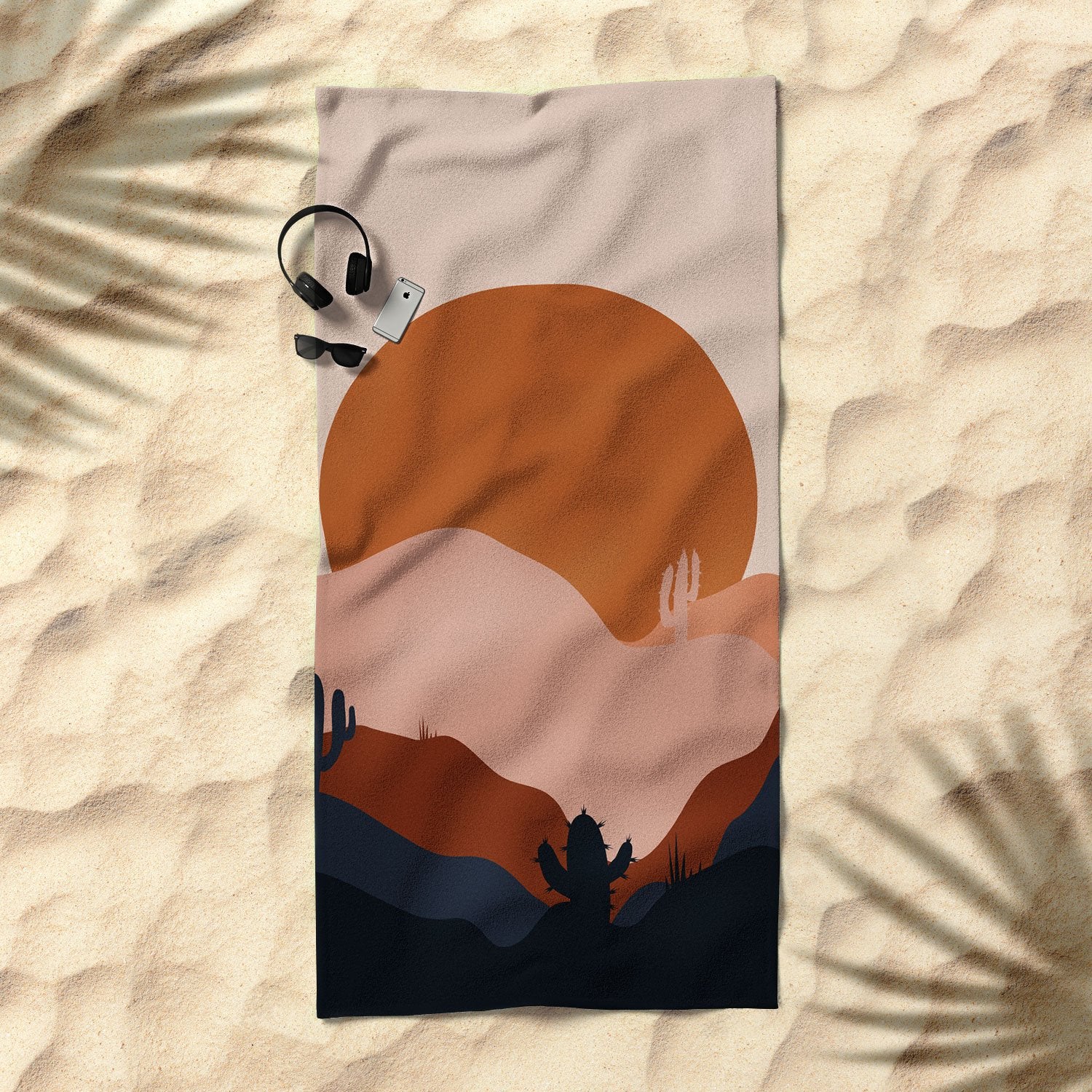 "Ole Boring Summer" Jumbo Beach Towel (DS)