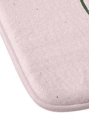Yee Haw in Pink Foam Bathroom Mat (DS) DD