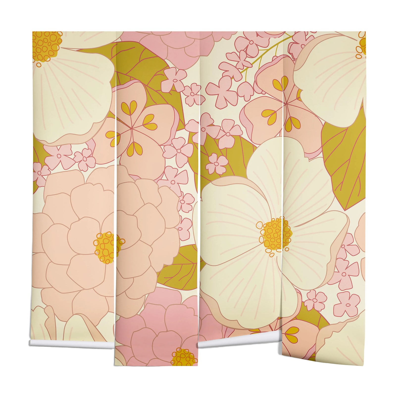 Vintage Pastel Wall Mural (DS)