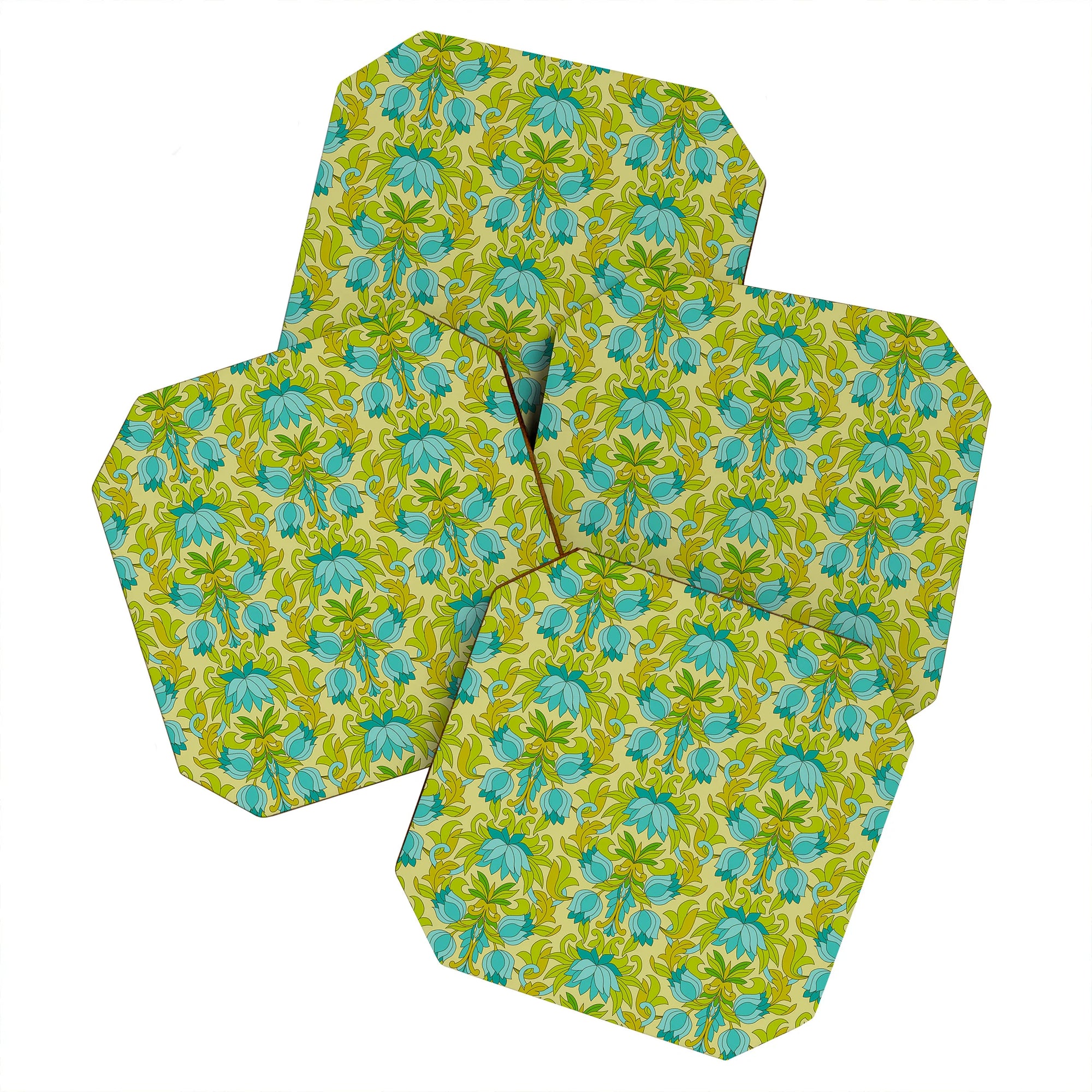 Leaves of Green 4 Piece Coaster Set (DS) DD