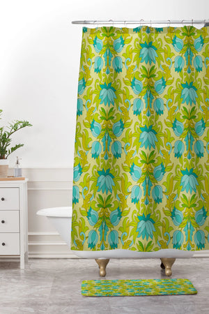 Leaves of Green Shower Curtain (DS) DD