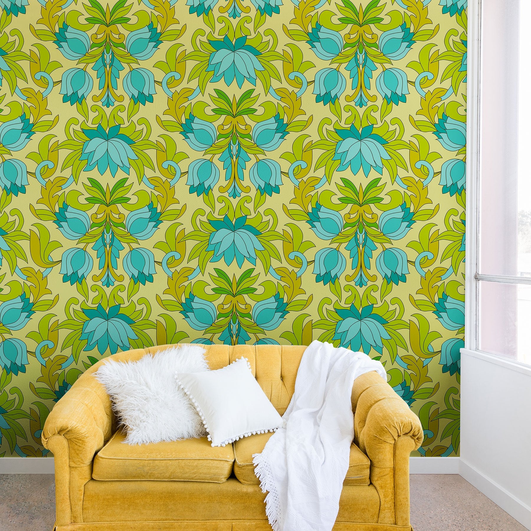 "Leaves of Green" Wall Mural (DS)