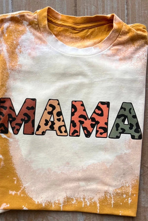 Leopard Mama Graphic Tee (made 2 order) LC