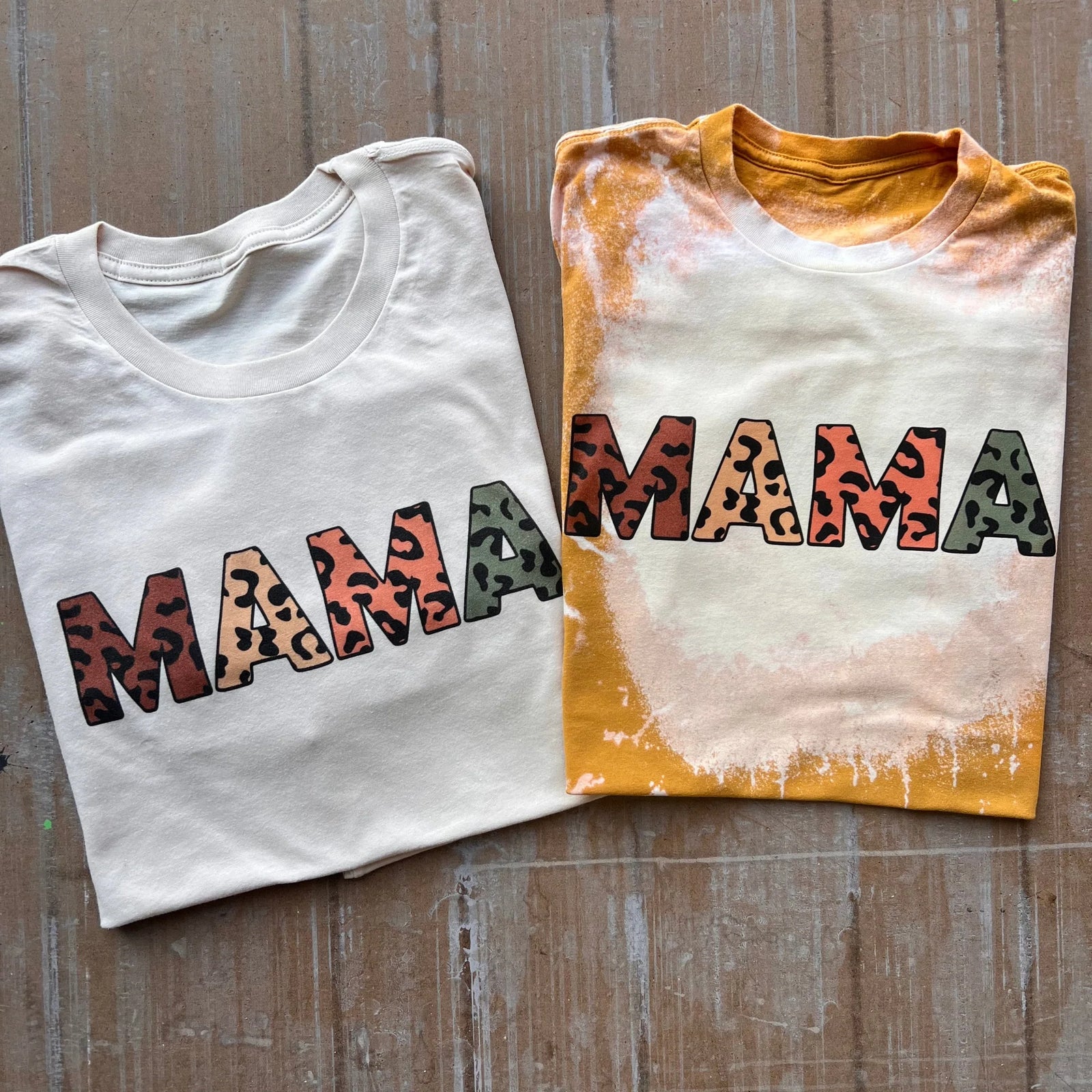 Leopard Mama Graphic Tee (made 2 order) LC