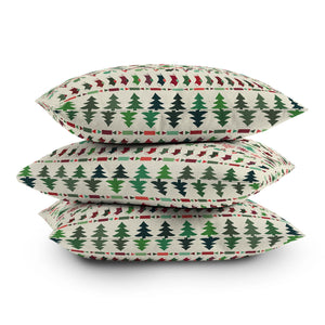 "Ole Old School Christmas" Indoor / Outdoor Throw Pillows (DS)