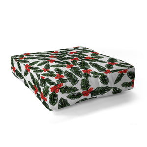 "Ole Christmas Forest" Floor Pouf Pillow Square (DS)