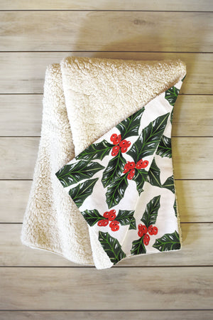 "Ole Christmas Forest" Throw Blanket (DS)