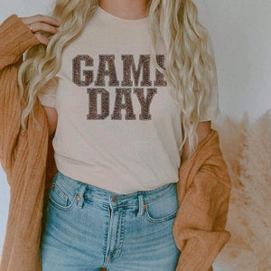 Game Day Graphic Tee (made 2 order) LC
