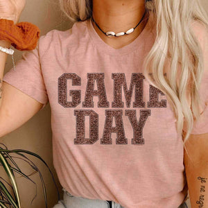 Game Day Graphic Tee (made 2 order) LC