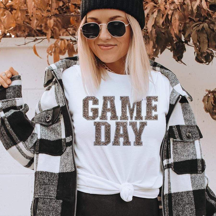 Game Day Graphic Tee (made 2 order) LC