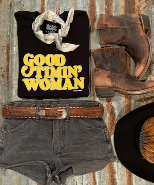 Good Timin' Woman Graphic Tee (Made 2 Order) RH