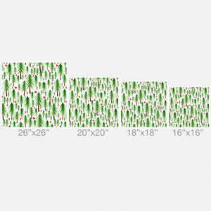"Ole Christmas Tree Farm" Indoor / Outdoor Throw Pillows (DS)