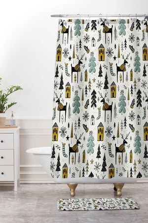 "Ole Christmas Wonderland" Foam Bathroom Mat (DS)