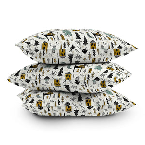 "Ole Christmas Wonderland" Indoor / Outdoor Throw Pillows (DS)