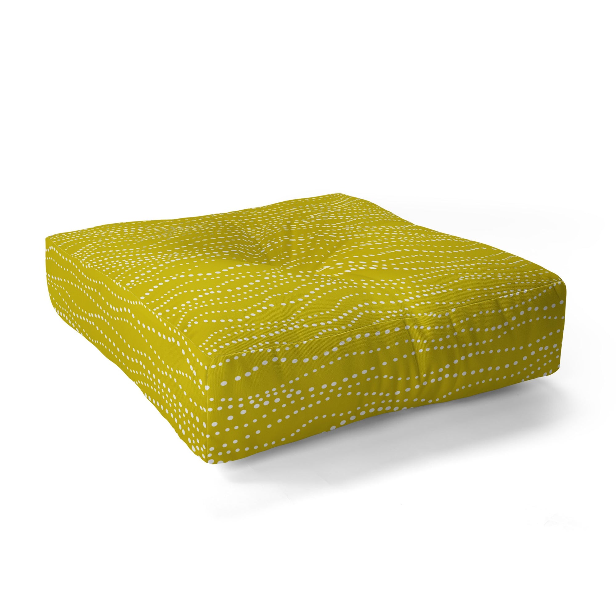 "Ole Glowing Gossamer" Floor Pouf Pillow Square (DS)