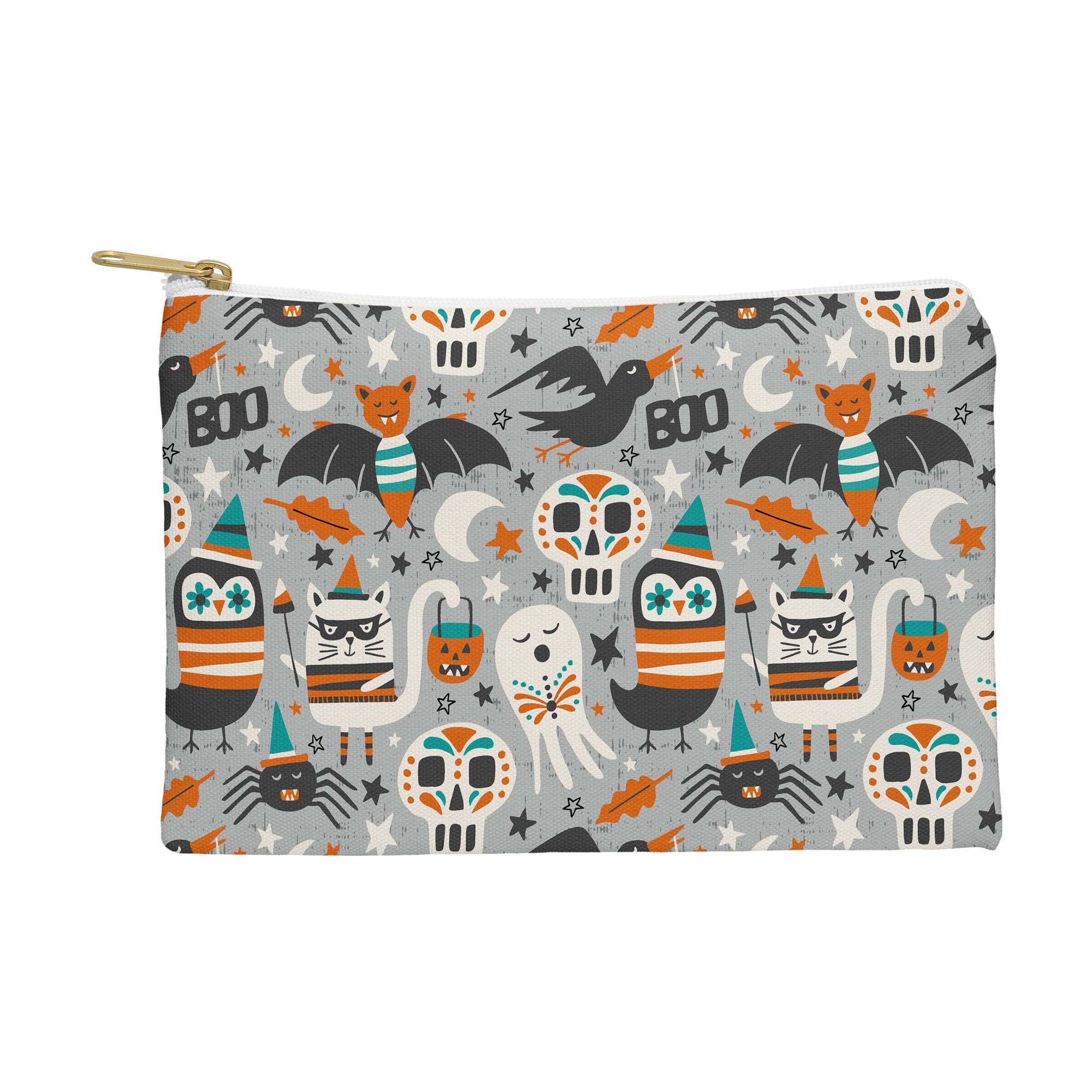 Halloween Party Zipper Travel Pouch (DS) DD