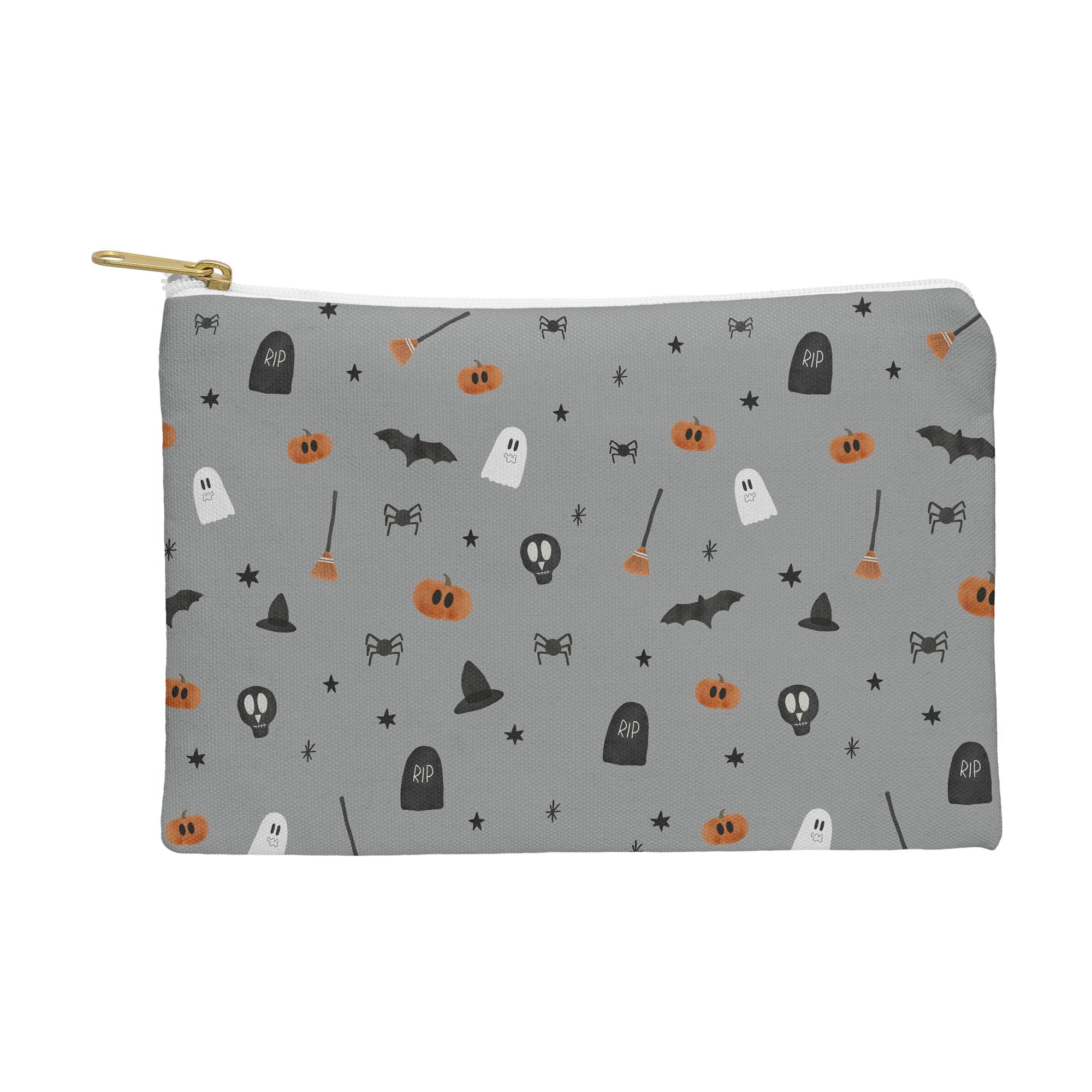 Happy Halloween Zipper Travel Pouch (DS) DD