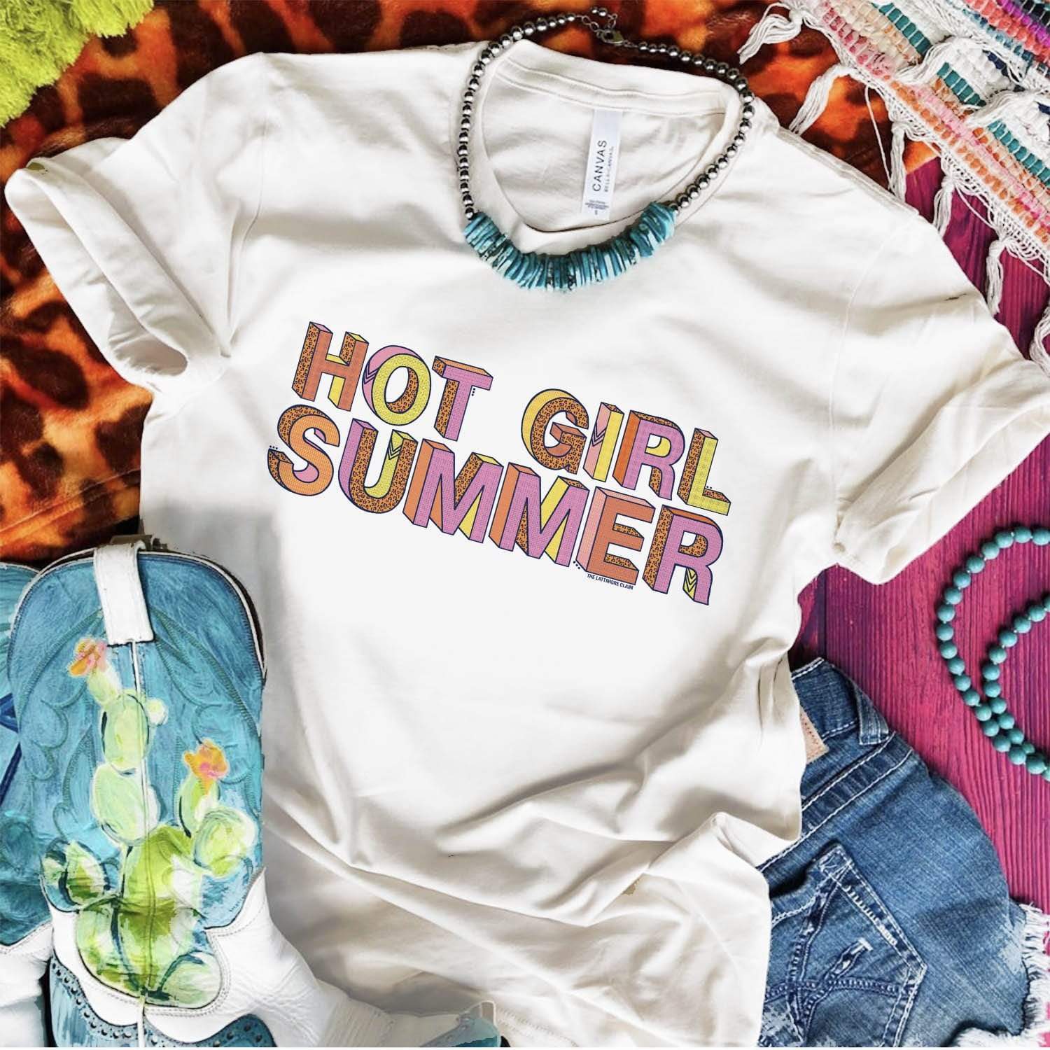 Hot Girl Summer Graphic Tee (made 2 order) LC