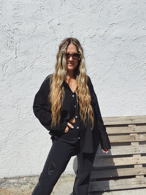 Weekender Textured Button Up Shirt