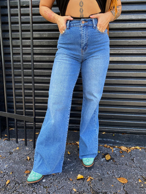 Take Me Away High Waisted Wide Leg Jeans (DS) FG VM