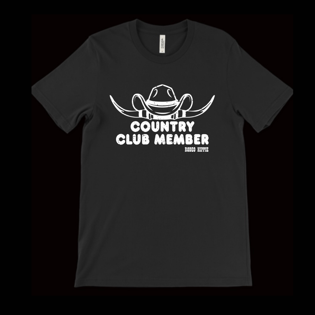 Country Club Member Graphic Tee (Made 2 Order) RH