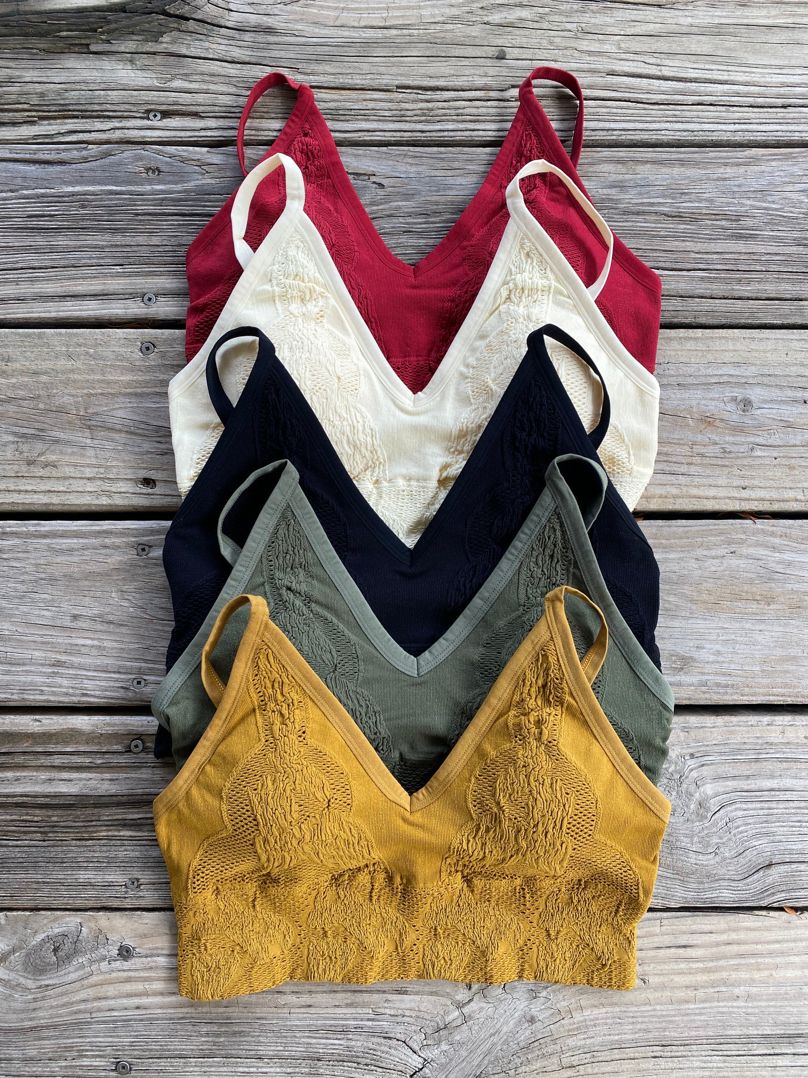 The Girls Seamless Padded Textured Brami