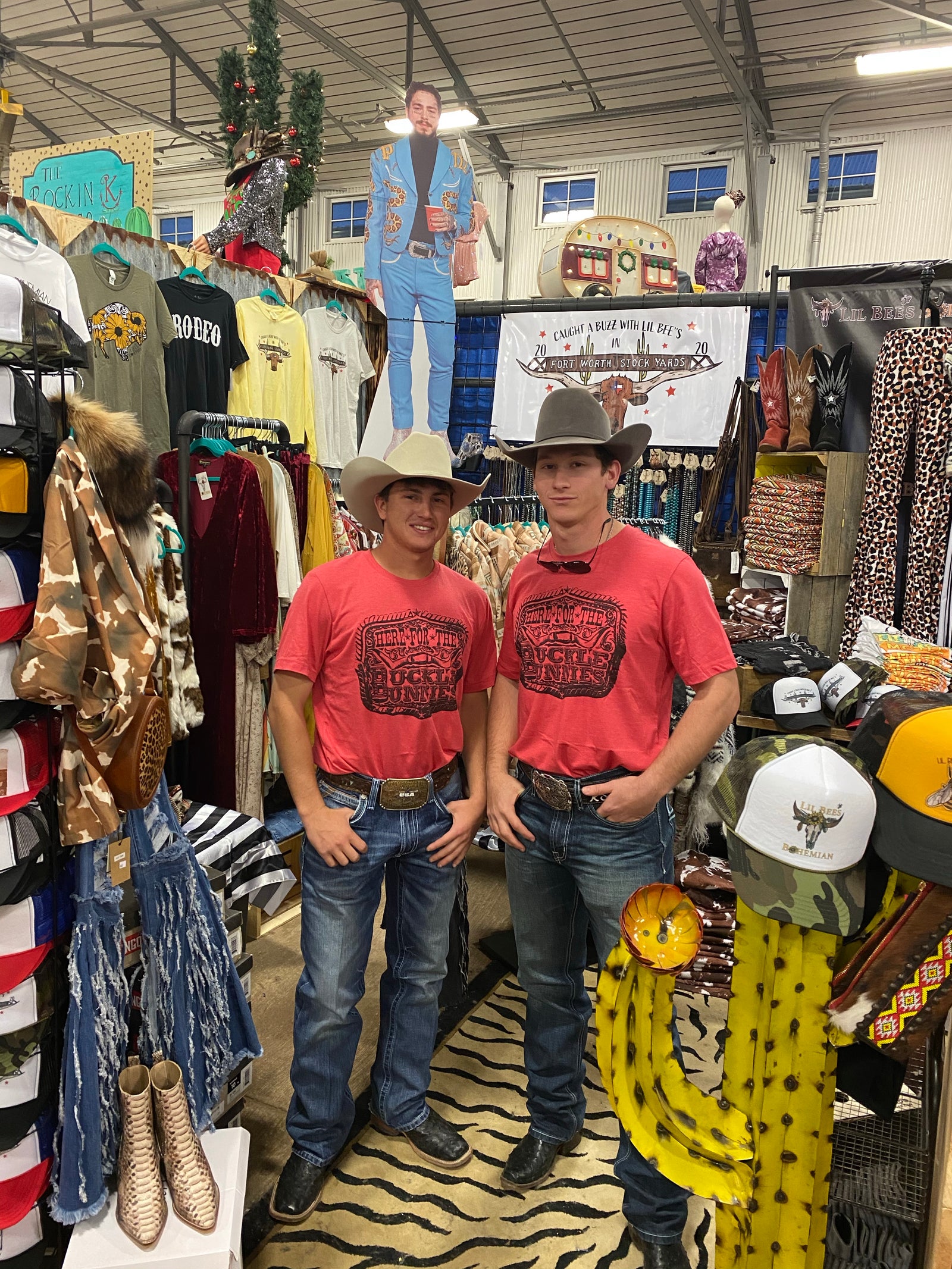 Here For The Buckle Bunnies Graphic Tee