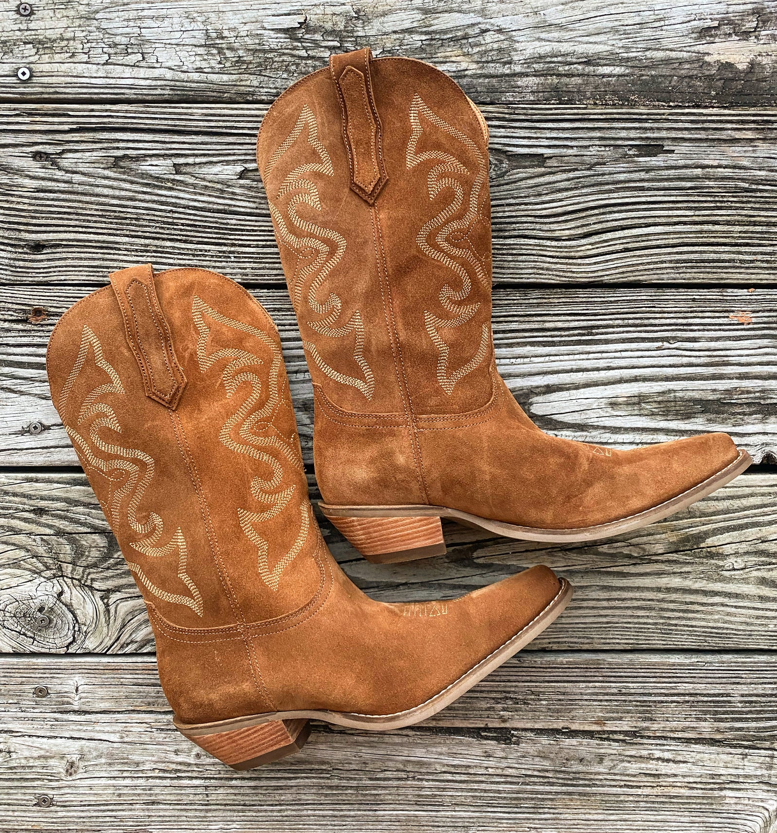 Homeward Bound Camel Suede Boots (DS) ~ PREORDER 11/26