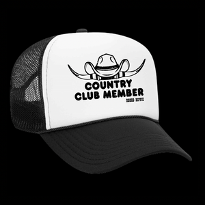 Country Club Member Snap Back Trucker Hats