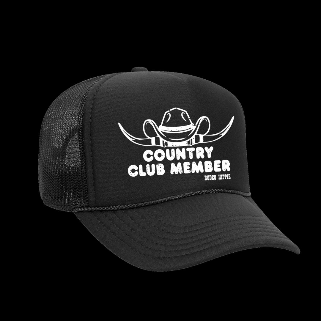 Country Club Member Snap Back Trucker Hats