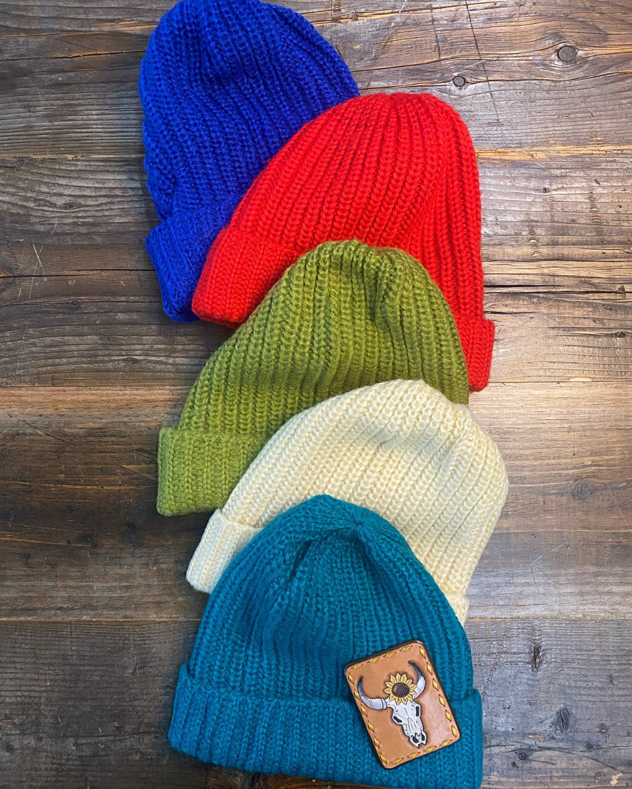 "Ole Knit Happens" Oversized Chunky Knit Beanie