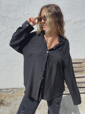 Weekender Textured Button Up Shirt