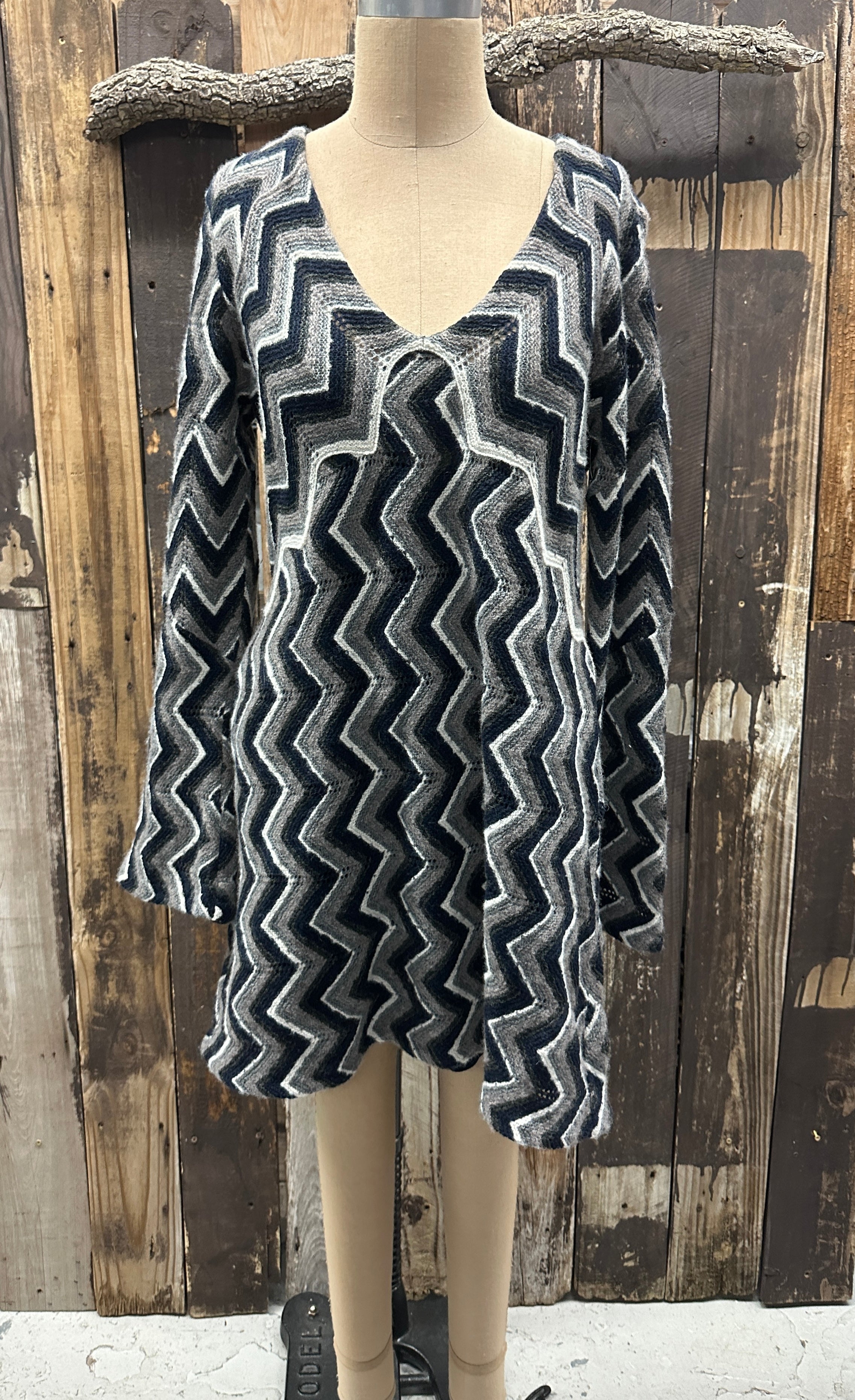 Free people shop chevron sweater