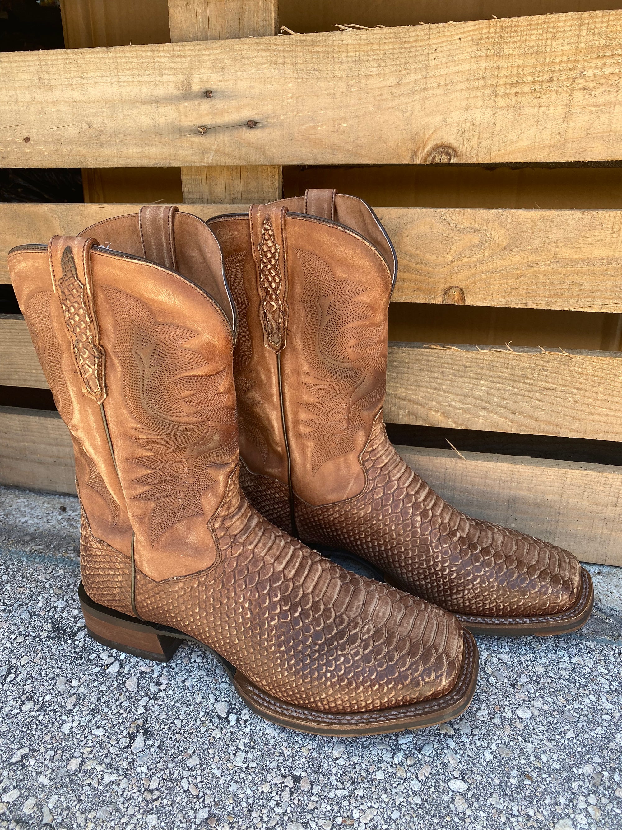 Dan post python boots shop