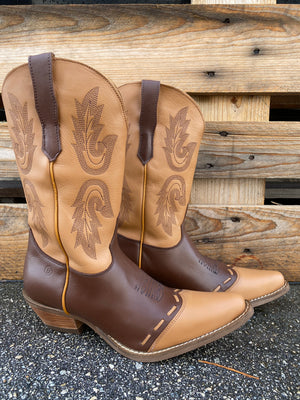 Take Me Home Camel Retro Style Cowgirl Boot (DS)