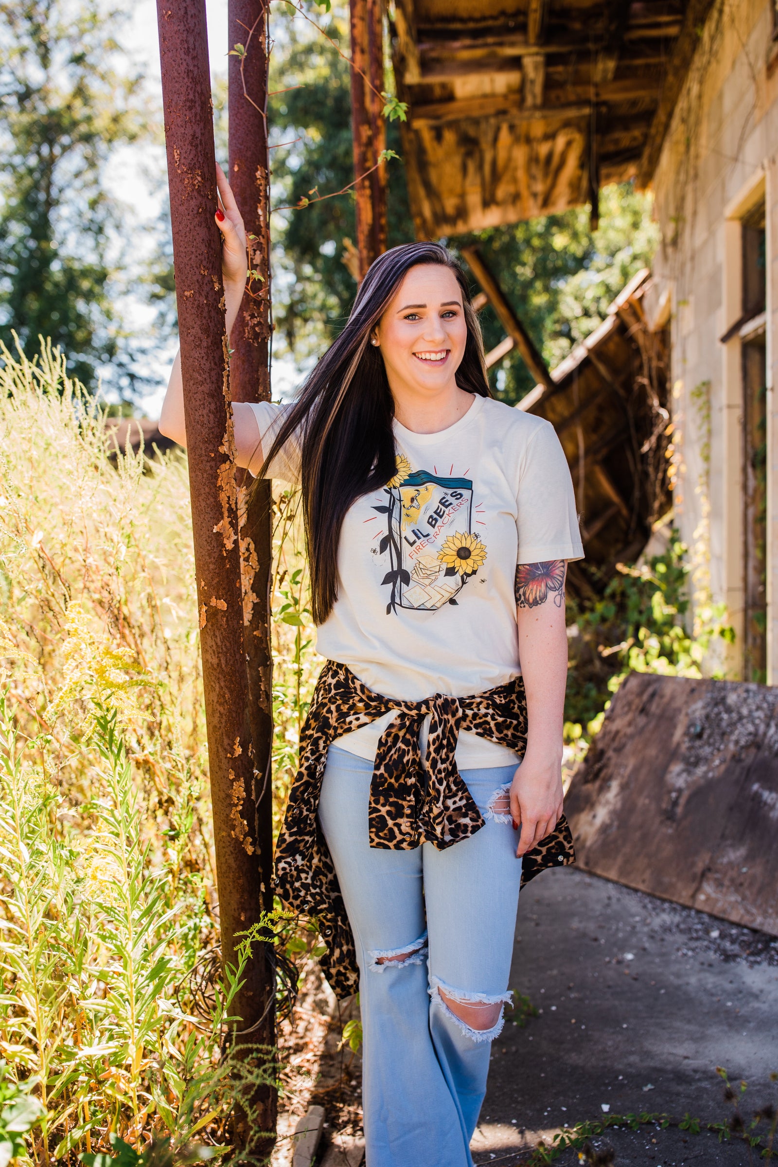 Fire Cracker Lil Bee's Fire Crackers Graphic Tee (made 2 order) LC