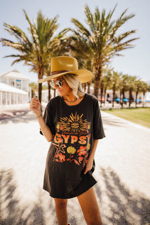 See Your Gypsy Distressed Fleetwood Mac Themed Graphic Tee &/or Shirt Dress