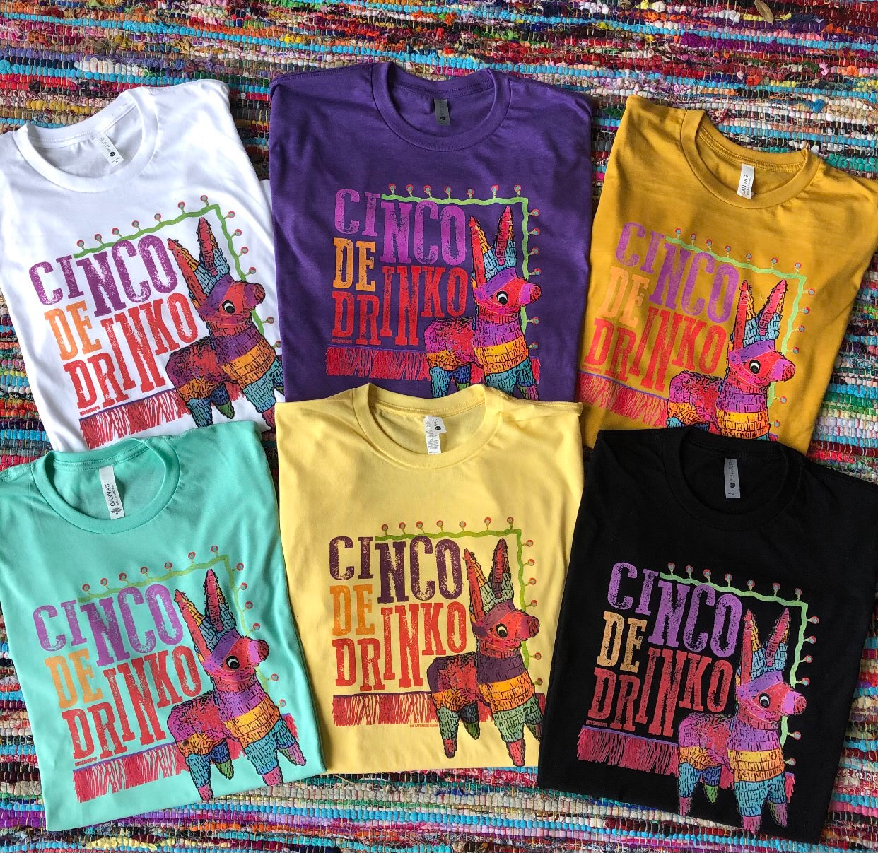 Cinco De Drinko Cinco De Mayo Graphic Tee (made 2 order) LC