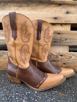 Take Me Home Camel Retro Style Cowgirl Boot (DS)