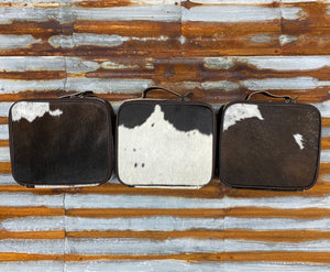 On The Road Again Cowhide Travel Case